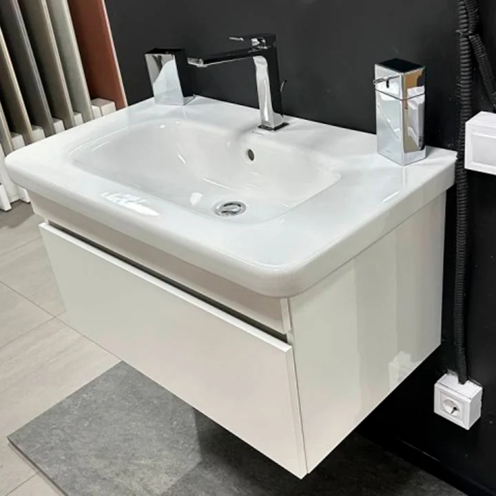 Комплект мебели Duravit DuraStyle 800 мм, белый глянец, с экспозиции салона (D DS006102222) - Фото 2